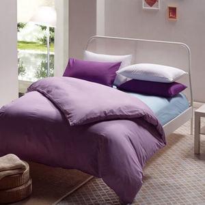 Großhandel Custom ized Günstige Hochwertige Bunte Bettwäsche Set Bedruckte Plain Cotton Bett bezug - Product Image 1