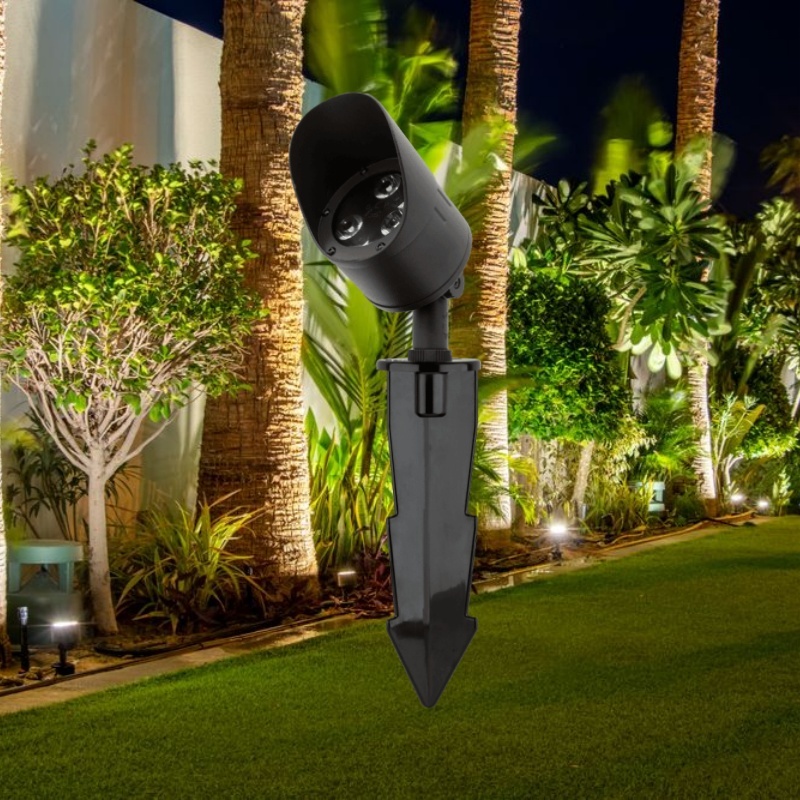 Customizable 4.5W LED Spike Light Die-Cast Aluminium Alloy Garden Landscape Spotlight for Outdoor Use Item Type Lawn Lights