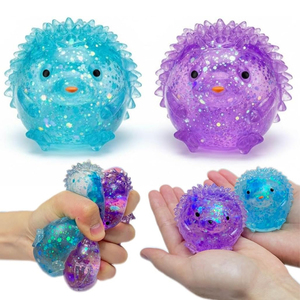 Juguetes Antiestrés de TPR con Purpurina y Maltosa, Coloridos, en Forma de Erizo, para Aliviar la Presión, Regalo Promocional para Niños - Product Image 1