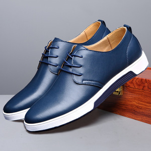 Zapatos de Cuero para Hombre, Estilo Moderno, Talla Extra Grande, Juveniles, Transpirables, Casuales de Negocios - Product Image 4