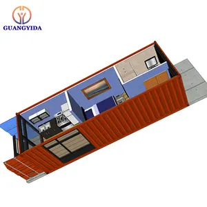 Modern transportable portable container mini mobile prefab modular prefabricated 3 bedroom mobile home