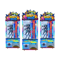 Machine d'arcade Leon Drop a Prize Special Redemption, machine d'arcade à griffes pour centre commercial et salle de jeux