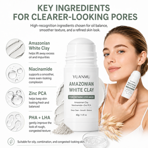 <span class=keywords><strong>Masque</strong></span> en <span class=keywords><strong>argile</strong></span> <span class=keywords><strong>blanche</strong></span> amazone pour le visage, exfoliant, lissant, nettoyant en profondeur les pores, <span class=keywords><strong>masque</strong></span> en <span class=keywords><strong>stick</strong></span> détoxifiant pour affiner les pores - Product Image 3