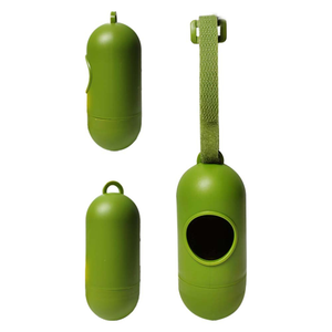 Hot Sale Wakeani Eco-friendly Dog Poop Bag Dispenser Continuous Roll Type Outdoor Portable PP Material Waste Storage Box for - Product Image 1