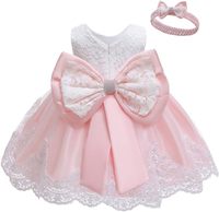 Robes LZH pour bébés filles, imprimées, à volants, dos nu, avec nœud papillon, fleurs, viscose, polyester, importées, pour cérémonies, fêtes, mariages