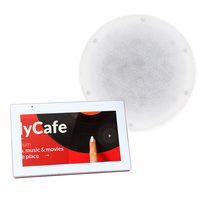 Écran tactile IPS de 7 pouces pour maison intelligente avec amplificateur de lecteur de musique mural Wifi Fonctions de la tablette Android pour hôtels voitures utilisation en extérieur