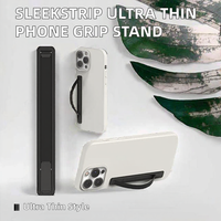 Support de téléphone magnétique ultra-fin pliable avec anneau de maintien pour iPhone 16 Pro Max 17 Air et coque arrière Android