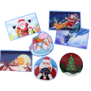 Fashional Christmas Custom Clear Acrylic <b>Photo</b> <b>Frame</b> Fridge Magnet Calendar Custom Shape Strong <b>Magnetic</b> Contemporary Design - Product Image 3