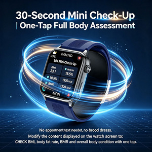 Reloj Inteligente de Salud con Bomba de Aire y Airbag, Presión Arterial Precisa, ECG, Frecuencia Cardíaca Dinámica 4PD, Análisis Cardíaco con IA, Superventas - Product Image 4