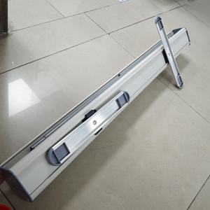 Özel Promosyon Reklam Alüminyum Roll-up Çekmeli Açılır Kapanır Özel Geri Çekilebilir Banner Standı Arka Plan Görüntüleme Banneri - Product Image 3