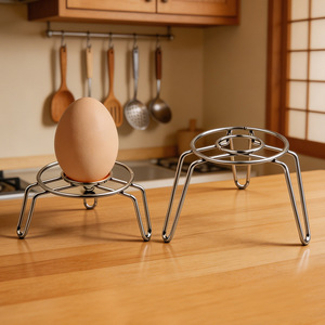 Stainless Steel Mini Egg Steamer Rack For Kitchen Use With Eco-Friendly Design - Product Image 3