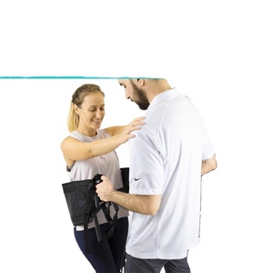 Ceinture de transfert de patient robuste et rembourrée avec boucles de jambe et poignées en vinyle pour la mobilité et la sécurité - Product Image 2