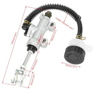 HIAORS Ligne de tuyau de réservoir de <span class=keywords><strong>maître</strong></span>-<span class=keywords><strong>cylindre</strong></span> de frein arrière pour 90cc 150cc Arctic Cat Suzuki ATV <span class=keywords><strong>chinois</strong></span> <span class=keywords><strong>Quad</strong></span> Pit Dirt Bike Go Kart - Product Image 2