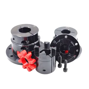 Xl Star Type Spider Jaw Coupling Flexible Shaft Coupling Standard I Flange a Type Jaw Coupling