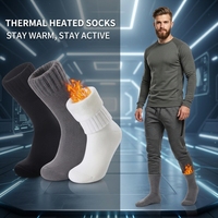 Offre Spéciale – Trois Paires de Chaussettes de Ski Super Épaisses et Chaudes à Rayures, Idéales pour le Snowboard, l'Hiver, Absorbant la Transpiration, pour le Cyclisme et les Activités Sportives