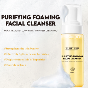 Очищающее пенящееся средство для лица L Purifying Foaming <span class=keywords><strong>Facial</strong></span> Cleanser: очищает/удаляет загрязнения/устраняет избыточное жирное налет/расчищает поры/сужает поры/питает кожу. - Product Image 2