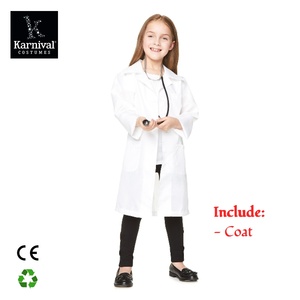 Costumes <span class=keywords><strong>de</strong></span> Docteur en Gros, Blouse <span class=keywords><strong>de</strong></span> Laboratoire Unisexe pour Enfants, Uniformes <span class=keywords><strong>de</strong></span> Jeu <span class=keywords><strong>de</strong></span> Rôle pour Halloween et Fêtes Costumées - Product Image 4
