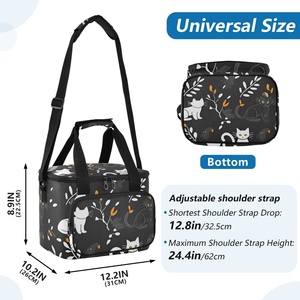 Hot Sale Portable Large Capacity Insulated Thermal Cooler Bag Food Lunch Picnic Bag Large Lunch Bag for Sale - Product Image 3