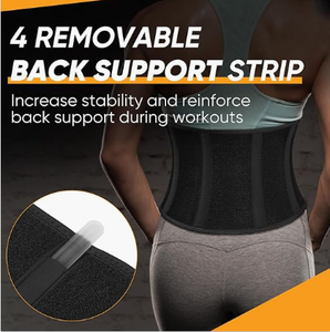 Faja Reductora de Cintura Ajustable de Poliéster para Hombre y Mujer, Cinturón Adelgazante para Ejercicio Físico, Moldeador de Abdomen - Product Image 3