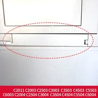Cache latérale MPC4503 C5503 C3503 Pièces de copieur Ricoh 100 % compatibles Gris En stock
