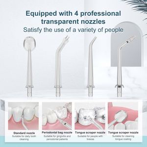 TAHATH Irrigateur Dentaire Électrique Portable Rechargeable Sans Fil IPX6 pour Usage Domestique et Voyage - Product Image 1