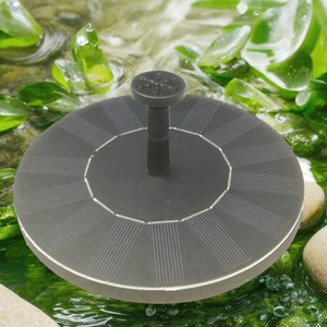 <b>Solar</b> Water <b>Pump</b> 16cm Circular Fountain Low Pressure Centrifugal <b>Pump</b> <b>For</b> Garden <b>Pond</b> Decor - Product Image 1