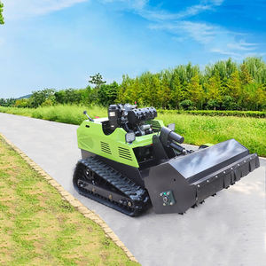 Tondeuse à gazon diesel télécommandée tout-terrain chenillé type ferme et déboisé coupe-herbe avec CE EPA - Product Image 1