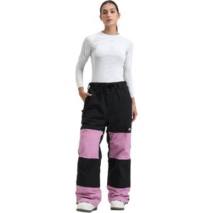 Pantalons de snowboard personnalisés pour femmes, pantalons de ski imperméables, isolés, résistants à l'eau 15k, respirants 10k, coupe élastique coupe-vent - Product Image 4