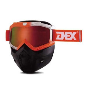 <span class=keywords><strong>VTT</strong></span> ATV moto lunettes moto gafas para motocross lunettes 100% UV protection contre la poussière masques faciaux pour la moto - Product Image 4