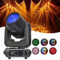 Luz de Cabeza Móvil DMX512 Sharpy, Iluminación RGB para Escenarios, para Eventos de DJ
