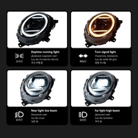 Adapté aux modèles BMW MINI 14-21, pour la modification des nouveaux feux de jour LED F56F55 avec des lentilles dynamiques