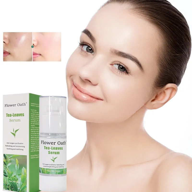 Prodotti cosmetici per la cura della pelle siero per la cura della pelle del viso Anti-invecchiamento della pelle pelle che rassodano il siero per il viso antiossidante del tè