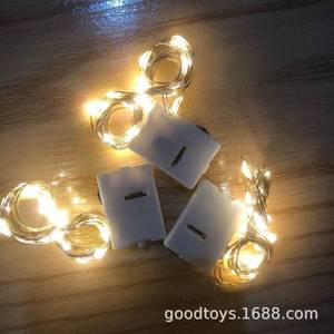 Lampu tali warna putih hangat berkilau, lampu hias dengan buket kue, lampu tali dekoratif - Product Image 6