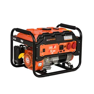 Bison 110v 220v taşınabilir benzinli jeneratör sessiz 1Kw 2.5Kw 3.5Kw 8500W benzinli jeneratörler