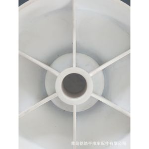 Solid Rubber Wheel 7 Inch Firm Gray Industrial Caster <b>For</b> <b>Tool</b> <b>Cart</b> - Product Image 2