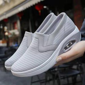 <span class=keywords><strong>Zapatillas</strong></span> Deportivas Casuales para <span class=keywords><strong>Mujer</strong></span>, Talla Grande, Transpirables, con Suela Suave y Amortiguación de Aire, Estilo Slip-On, Verano 2026 - Product Image 1
