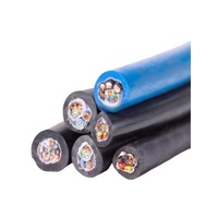 Kabel jaringan terlindung inti 4/8 Super fleksibel dengan 2/3 kabel memutar Pasangan tahan air konduktor terintegrasi daya inti