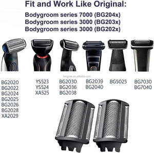 2 Stück Original BG2000 Body groom Shaver Trimmer Ersatz folien kopf klingen für Philips Body groom Serie 7000 5000 TT2024 YS534 - Product Image 6
