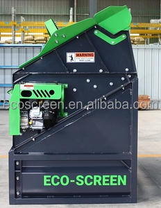 Vibrationsoberboden-Gesteins sieb, 5,5-PS-Kohler-Motor, freitragende Blattfedern, 30-Grad-Siebdeck, ISO CE EPA-Vibrations sieb - Product Image 5