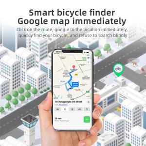 Pelacak MFi GPS Real Time GPS Smart Tag Find My Bike Ring dengan sistem IOS logam dan plastik perangkat kendali jarak jauh - Product Image 4