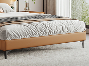 Recommandation populaire : <span class=keywords><strong>Lit</strong></span> double moderne et minimaliste pour chambre à coucher, en similicuir fin et souple, <span class=keywords><strong>lit</strong></span> à rebord <span class=keywords><strong>de</strong></span> 1,8 mètre - Product Image 5