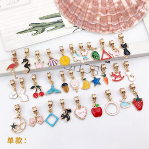 Alliage de bijoux mélange aléatoire fleur Animal plante collier pendentif accessoires Diy Production Bracelet bijoux charme - Product Image 2