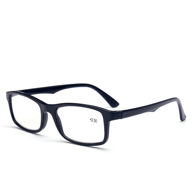 Lunettes de lecture TR90 en résine, cadre PC, lentille remplaçable, bon marché, vente en gros, 9155