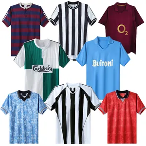 Wholesale Retro Football Wear Training Soccer Uniform Cheap Quick Dry T Shirt Soccer Jersey Shorts Set