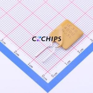 30R400UF Resettable Fuse Through hole Component (THT),P=5.08mm Fuse 30V 40A 4A 8A - Product Image 1