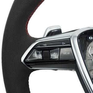 Volant complet en carbone forgé sur mesure pour <span class=keywords><strong>Audi</strong></span> A4 A5 A6 B8 C6 C8 S3 S5 SQ5 8v A7 Q7 - Product Image 4