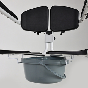 Chaise de transfert <span class=keywords><strong>électrique</strong></span> portable pour patients, avec roues et assistance à la levée, pour personnes âgées, handicapées, hôpitaux, maisons de retraite, capacité 185 kg - Product Image 3