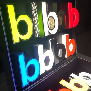 Vali Mẫu Chữ Cái Được Chiếu Sáng Theo Yêu Cầu Của Nhà Sản Xuất Bao Gồm 14 Loại Chữ Cái <span class=keywords><strong>LED</strong></span> - Product Image 3