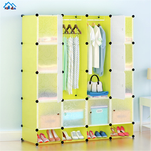 Estante <span class=keywords><strong>de</strong></span> Almacenamiento Modular DIY en Forma <span class=keywords><strong>de</strong></span> Cubo, Organizador <span class=keywords><strong>de</strong></span> Armario, Armario <span class=keywords><strong>de</strong></span> Plástico - Product Image 5