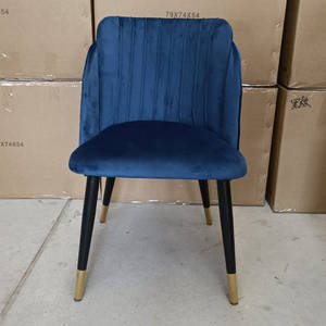 Wholesale Modern Home Furniture Set Restaurant <strong>Velvet</strong> Upholstered Dining <strong>Chair</strong> for <strong>UK</strong> Market - Product Image 3